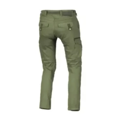 Pantaloni In Tessuto Macna Takar Verde Accorciato