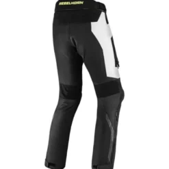 Pantaloni In Tessuto Rebelhorn Borg Nero Grigio Giallo Fluo