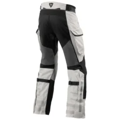 Pantaloni In Tessuto Revit Cayenne 2 Argento Accorciato