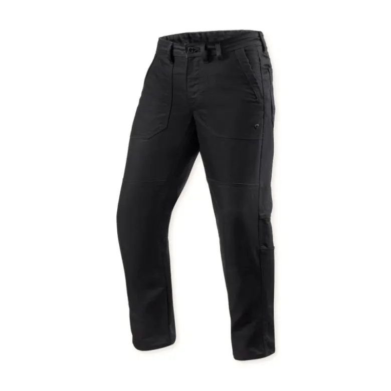Pantaloni In Tessuto Revit Davis 2 RF Nero L30 Extra Accorciato
