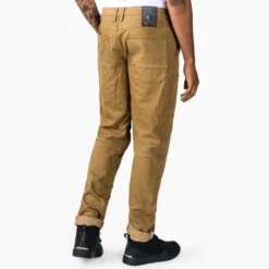 Pantaloni In Tessuto Revit Davis Tf Camello Scuro Accorciato L32