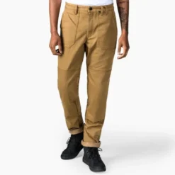 Pantaloni In Tessuto Revit Davis Tf Camello Scuro Accorciato L32