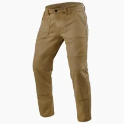 Pantaloni In Tessuto Revit Davis Tf Cammello Scuro Standard L34