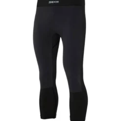 Pantaloni Intimi Tecnici Antivento Merino Unisex Sixs PNX-WB-MERINOS Wool Black