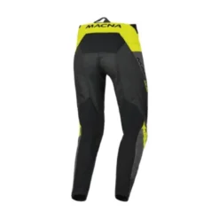 Pantaloni Unisex Fuoristrada Macna Backyard-1 Nero Giallo