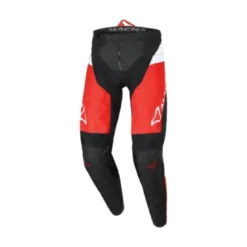 Pantaloni Unisex Fuoristrada Macna Backyard-1 Nero Rosso
