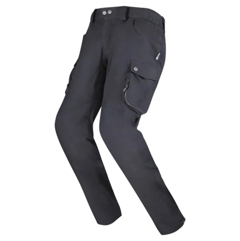 Pantaloni Unisex In Tessuto Ls2 Coast Nero