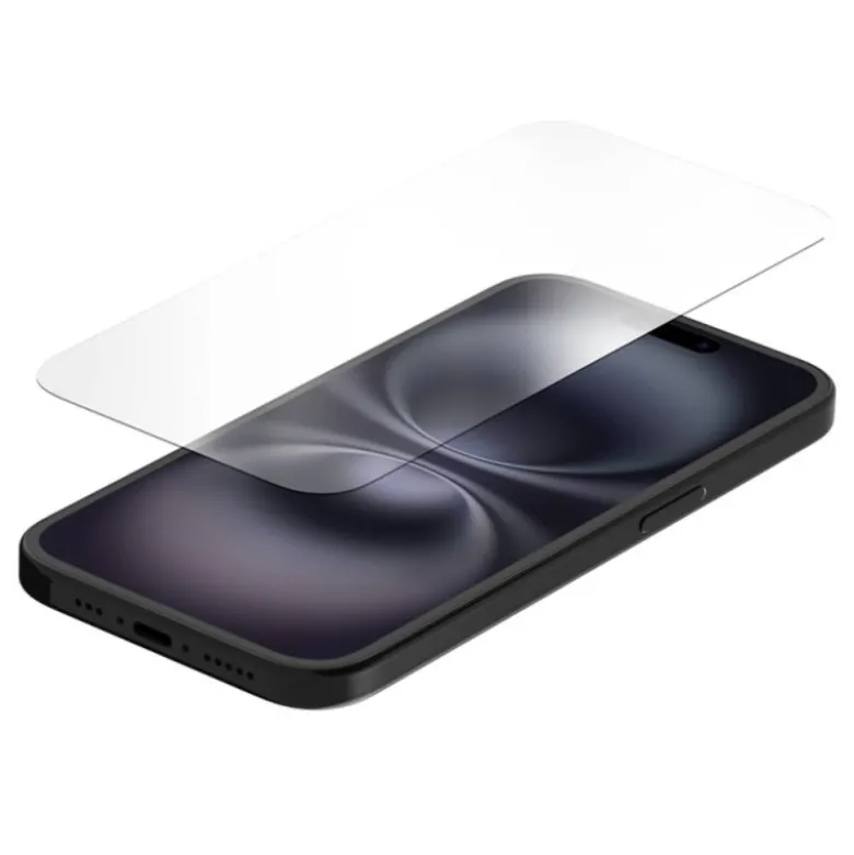 Pellicola Protettiva In Vetro Temperato Quad Lock Per iPhone 16