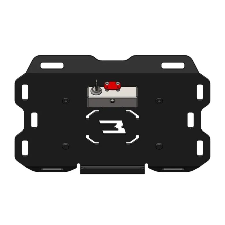 Piastra Portatutto Mytech PPT020PB Sgancio Rapido Model-X Nero