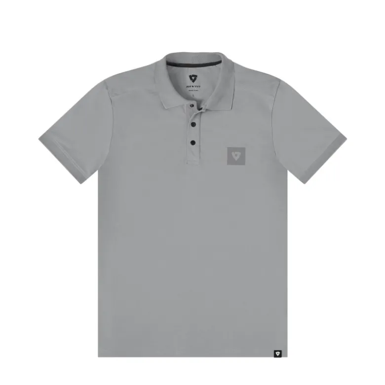 Polo Revit Jonah Grigio-Nero