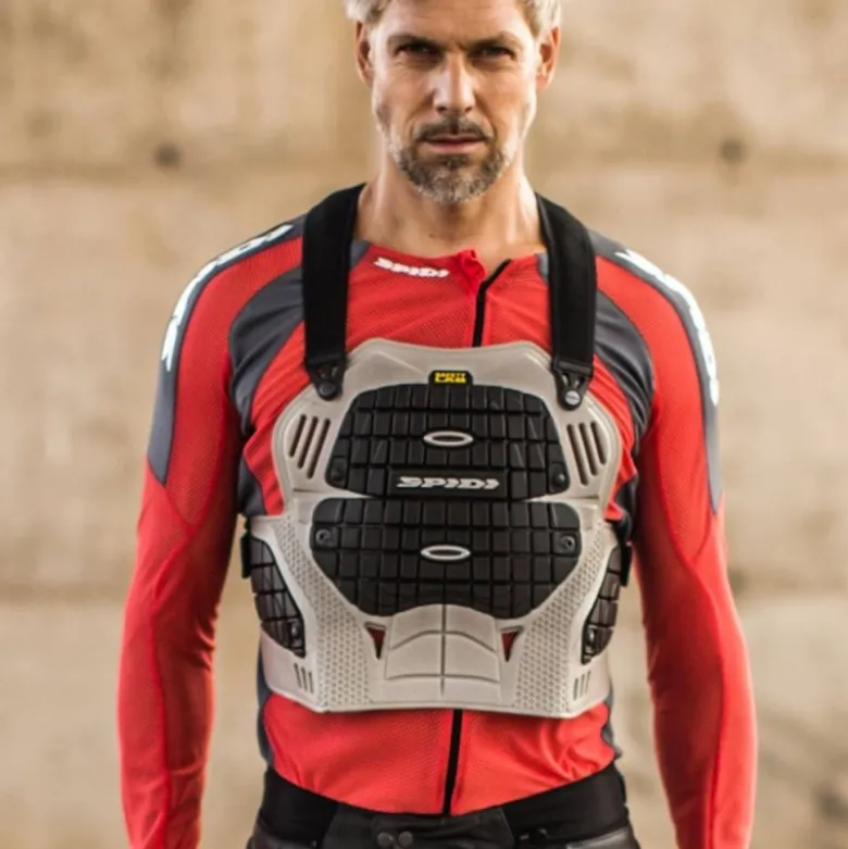Protezione Torace Spidi Thorax Warrior Grigio Nero