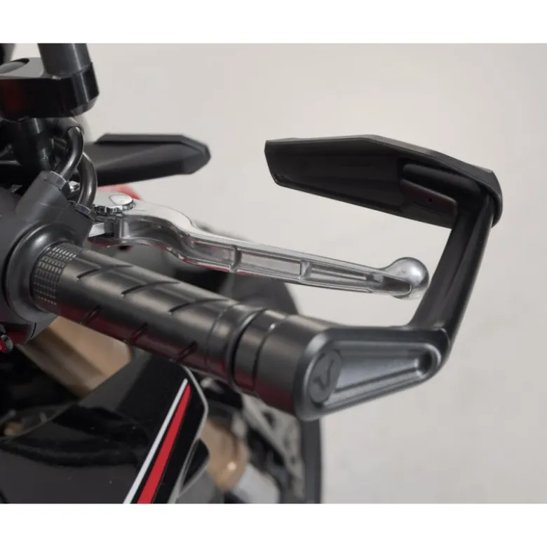 Protezioni Leva Con Deflettore Vento Sw-Motech Nero LVG.01.529.11000/B