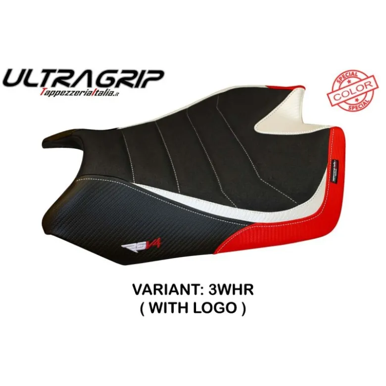 Rivestimento sella compatibile Aprilia RSV4 (09-20) modello Barrie special color ultragrip
