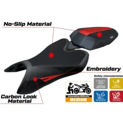 Rivestimento sella compatibile - Aprilia Tuono 457 2025 - mod Vignesh