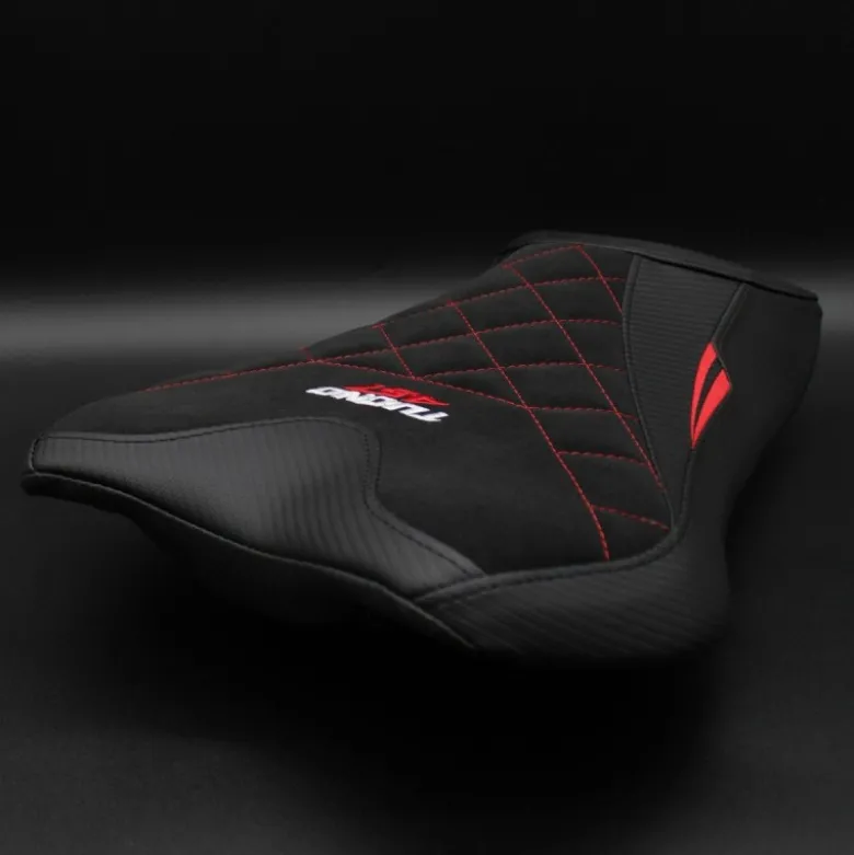 Rivestimento sella compatibile - Aprilia Tuono 457 2025 - mod Vignesh Velvet Special Edition