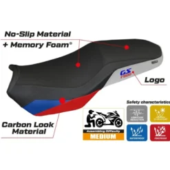 Rivestimento sella compatibile - BMW F 900 GS Adventure 2025 - mod Selb
