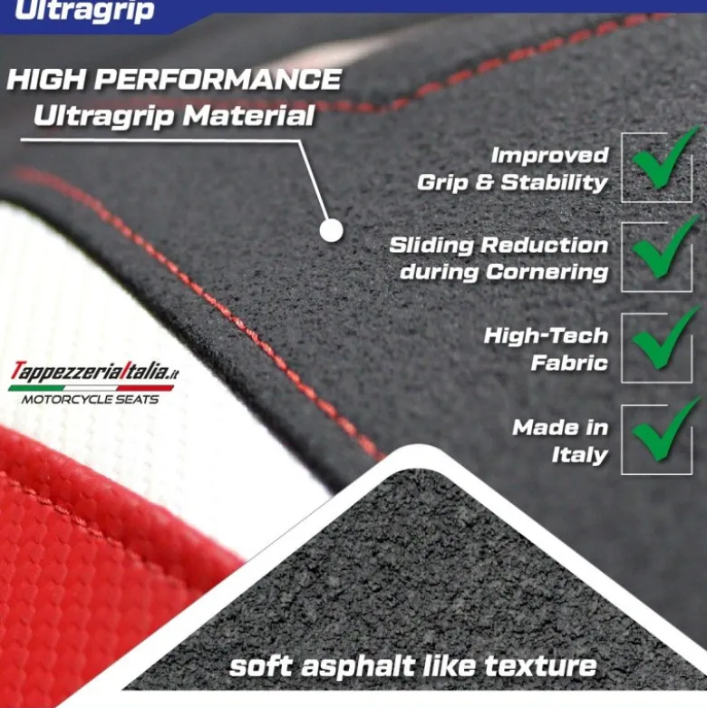 Rivestimento sella compatibile - BMW F 900 GS 2024-2025 - mod Nemo Ultragrip