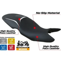 Rivestimento sella compatibile - BMW F 800 GT 2012-2016 - mod Tallin
