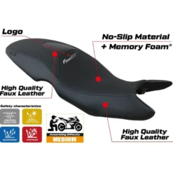 Rivestimento sella compatibile - BMW F 800 GT 2012-2016 - mod Tallin Comfort System