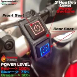 Rivestimento sella compatibile - BMW R 1250 GS Adventure 2019 - 2024 - heating Comfort System