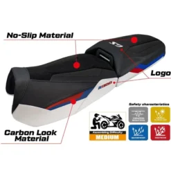 Rivestimento sella compatibile - BMW R 1300 GS Adventure 2024-2025 - mod Haisyn Ultragrip