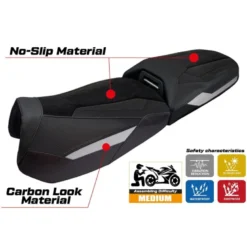 Rivestimento sella compatibile - BMW R 1300 GS Adventure 2024-2025 - mod Haisyn Ultragrip