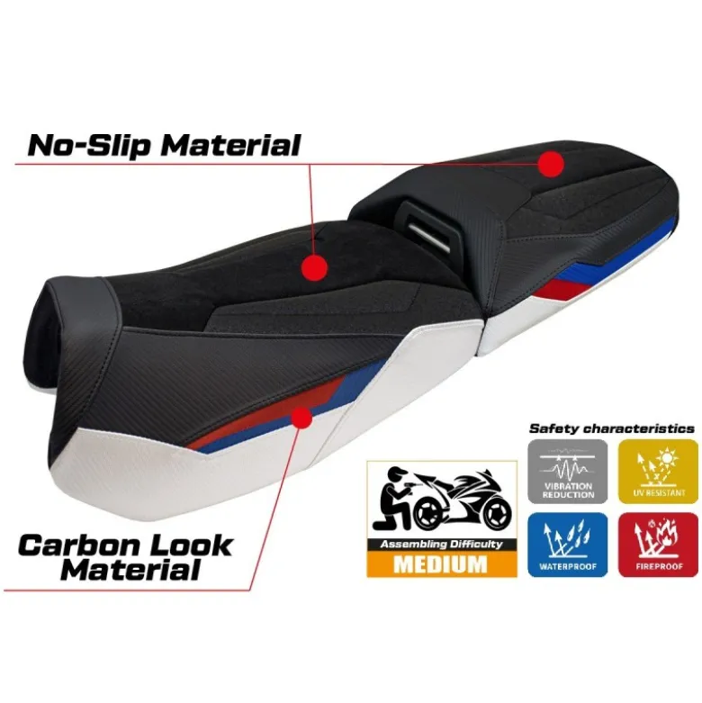Rivestimento sella compatibile - BMW R 1300 GS Adventure 2024-2025 - mod Haisyn Ultragrip