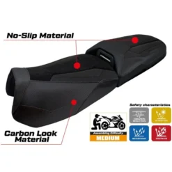Rivestimento sella compatibile - BMW R 1300 GS Adventure 2024-2025 - mod Haisyn Ultragrip