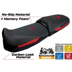 Rivestimento sella compatibile - BMW R 1300 GS Adventure 2024-2025 - mod Ulma Comfort System