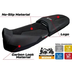 Rivestimento sella compatibile - BMW R 1300 GS Adventure 2024-2025 - mod Ulma Ultragrip