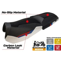 Rivestimento sella compatibile - BMW R 1300 GS Adventure Trophy 2024-2025 - mod Bear Ultragrip