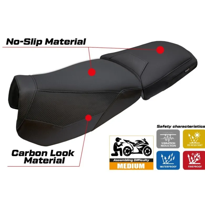 Rivestimento sella compatibile - BMW R 1300 GS Adventure Trophy 2024-2025 - mod Bear