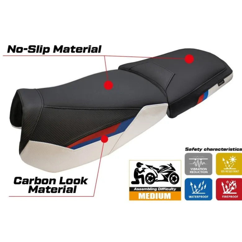 Rivestimento sella compatibile - BMW R 1300 GS Adventure Trophy 2024-2025 - mod Bear