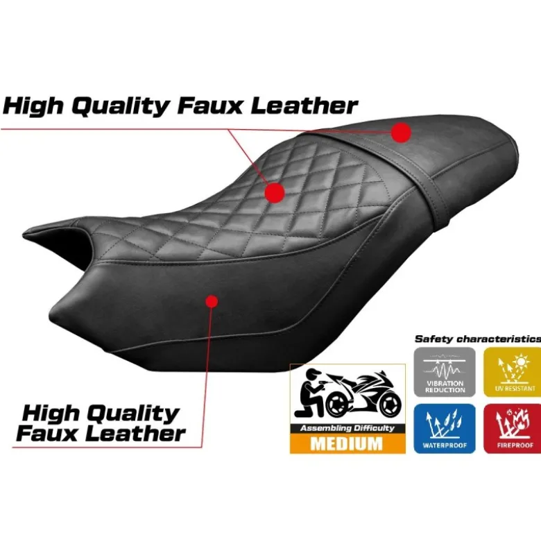 Rivestimento sella compatibile - CF Moto 700 CL-X 2021-2025 - mod Bafia
