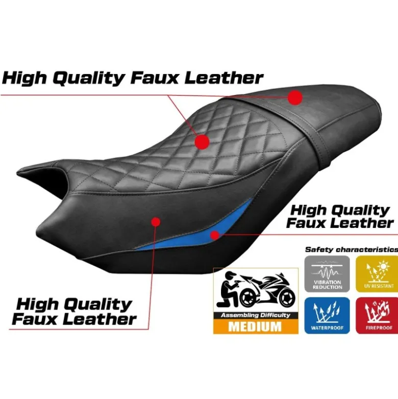 Rivestimento sella compatibile - CF Moto 700 CL-X 2021-2025 - mod Bafia