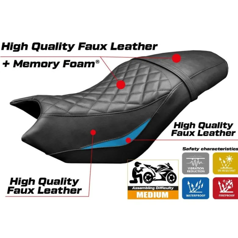 Rivestimento sella compatibile - CF Moto 700 CL-X 2021-2025 - mod Bafia Comfort System