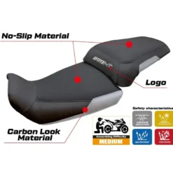Rivestimento sella compatibile - CF Moto 800 MT 2022-2025 - mod Fira