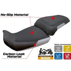 Rivestimento sella compatibile - CF Moto 800 MT 2022-2025 - mod Fira