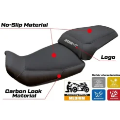 Rivestimento sella compatibile - CF Moto 800 MT 2022-2025 - mod Fira