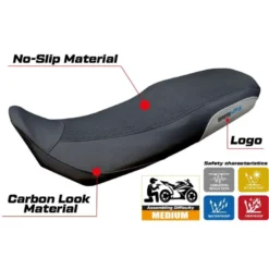 Rivestimento sella compatibile - CF Moto 800 MT-X 2025 - mod Poulx Ultragrip