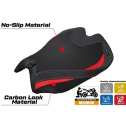 Rivestimento sella compatibile - Ducati Panigale V4 2025 - mod Argenta