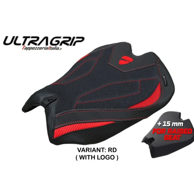 Rivestimento sella compatibile - Ducati Panigale V4 2025 - mod Argenta High Ultragrip