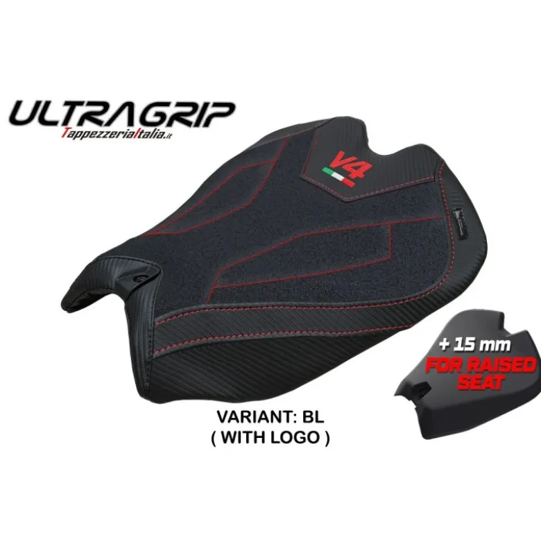 Rivestimento sella compatibile - Ducati Panigale V4 2025 - mod Argenta High Ultragrip
