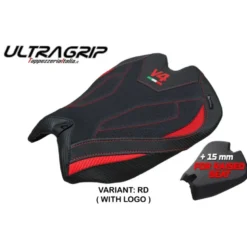 Rivestimento sella compatibile - Ducati Panigale V4 2025 - mod Argenta High Ultragrip