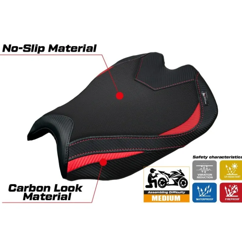 Rivestimento sella compatibile - Ducati Streetfighter V4 2025 - mod Alcara