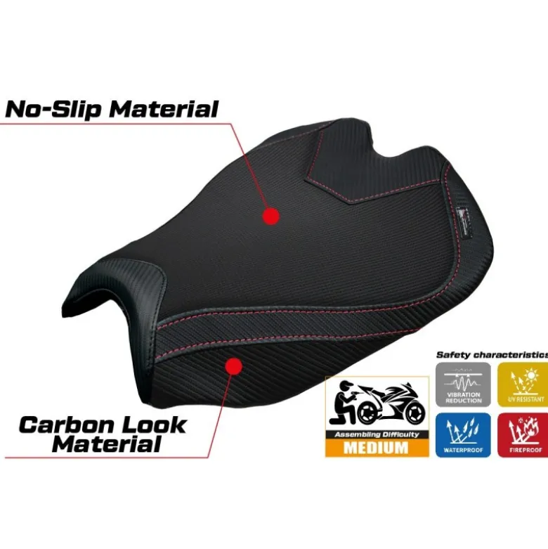 Rivestimento sella compatibile - Ducati Streetfighter V4 2025 - mod Alcara