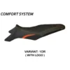 Rivestimento sella compatibile Yamaha MT-09 (13-20) modello Gallipoli 4 comfort system