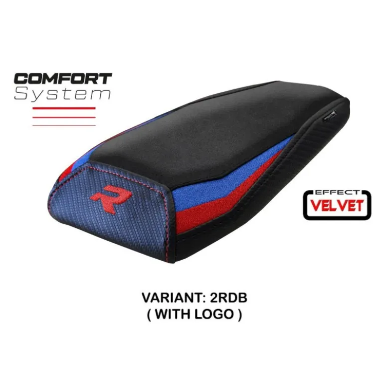 Rivestimento sella passeggero compatibile BMW M 1000 R (22-24) modello Tayma Velvet Comfort System