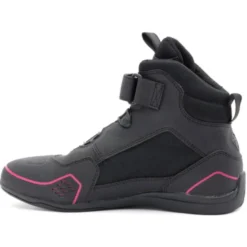 Scarpe Moto Donna Rebelhorn Spark II Nero Rosa