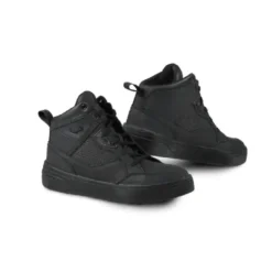Scarpe Moto Impermeabili In Pelle Macna Citeon WP Nero